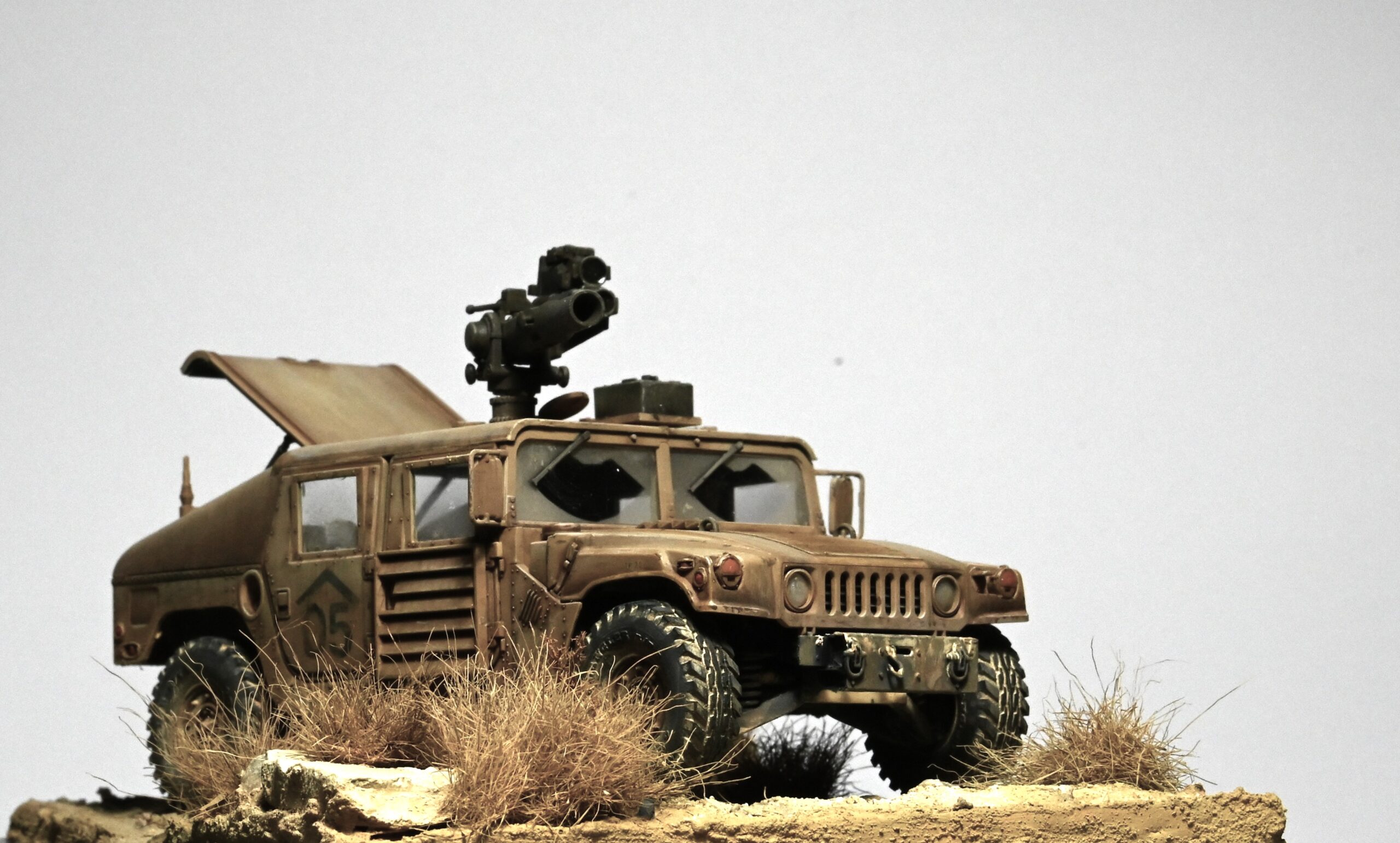 U.S. HUMVEE TOW MISSILE CARRIER